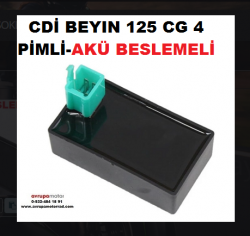 125 CG MODEL BEYİN CDİ TEK SOKETLİ-AKÜ DESTEKLİ-C-