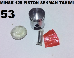 MİNSK 125 PİSTON SEKMAN TAKIMI-53
