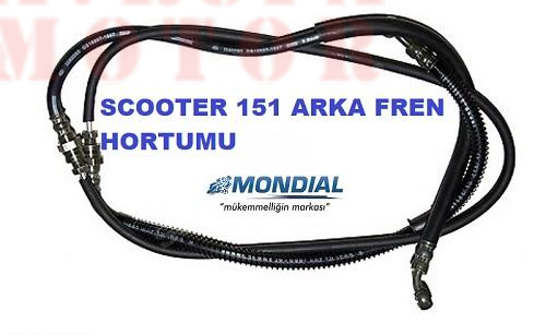 FREN HİDROLİK HORTUMU-ARKA-SCT-151 RS-C-2.25