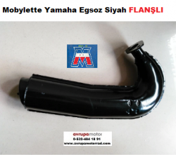 05-Mobylette Yamaha Egsoz Siyah-C-FLANŞLI