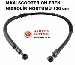 04-MAXİ SCOOTER ÖN FREN HİDROLİK HORTUMU-120 cm-A-