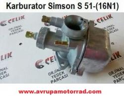 02-Simson Karbüratör Komple - S51, S53, SR80