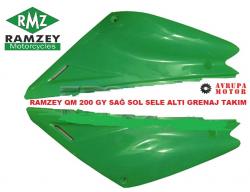 09-Ramzey QM 200 GY Sele Altı Grenaj Sağ Sol-C-YESIL