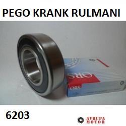 ZZ-Krank Rulmanı Pego 6203-A-